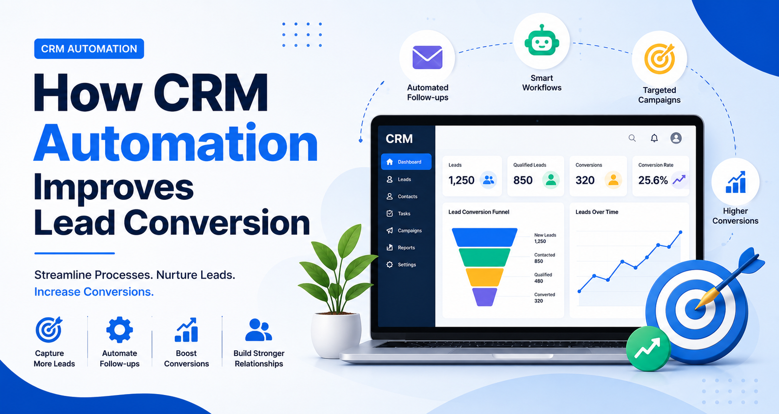 CRM Automation Dashboard