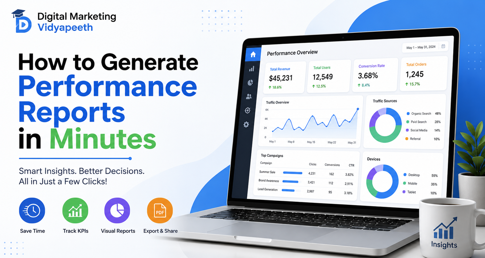 Performance Reports Dashboard
